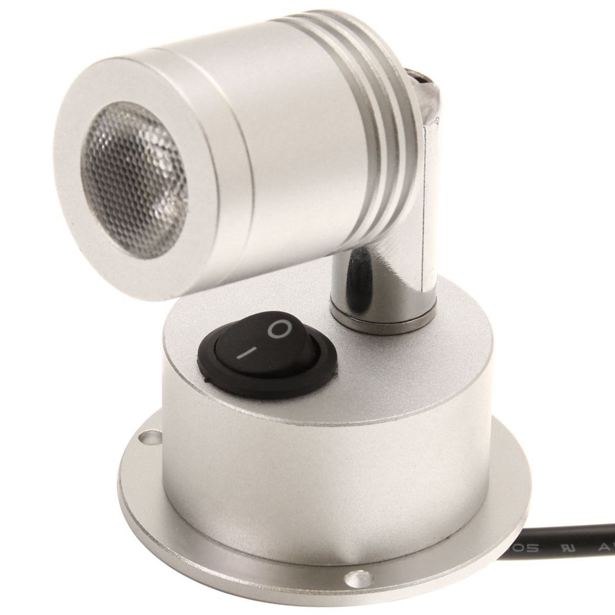 Aten Lighting LED Reading Light Silver Cool White VL-617