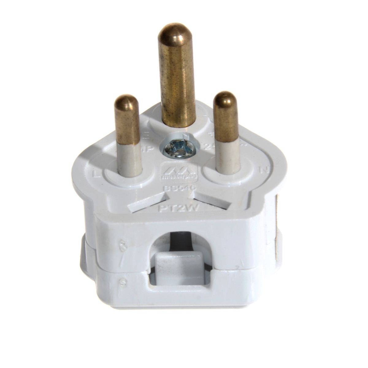 AG 2 Amp Round 3 Pin Plug
