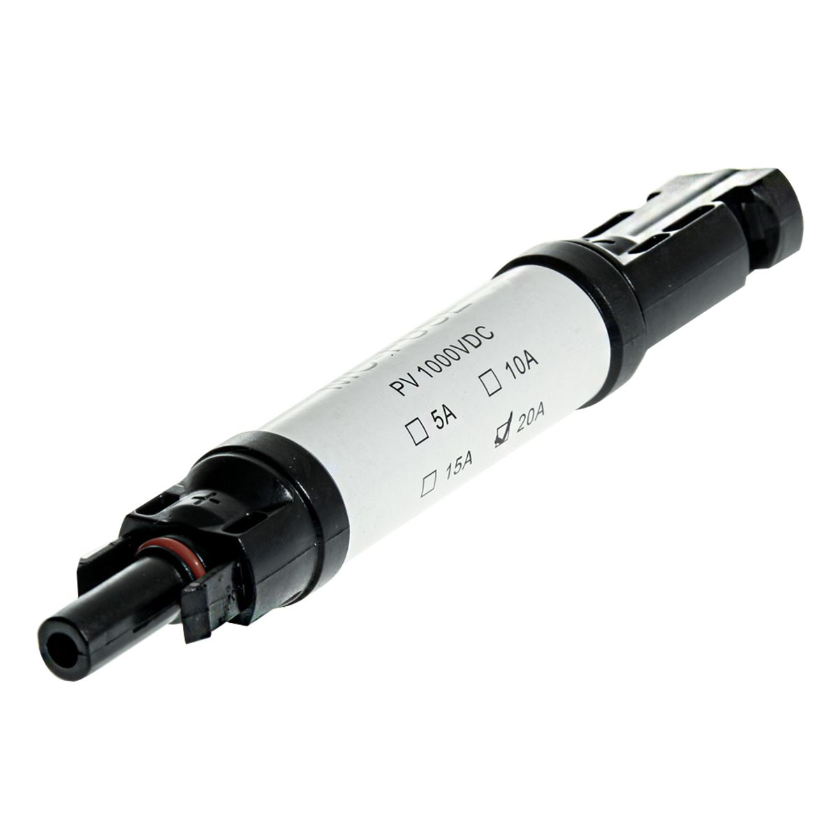 MC4 Connector M-F 20A Fuse Single