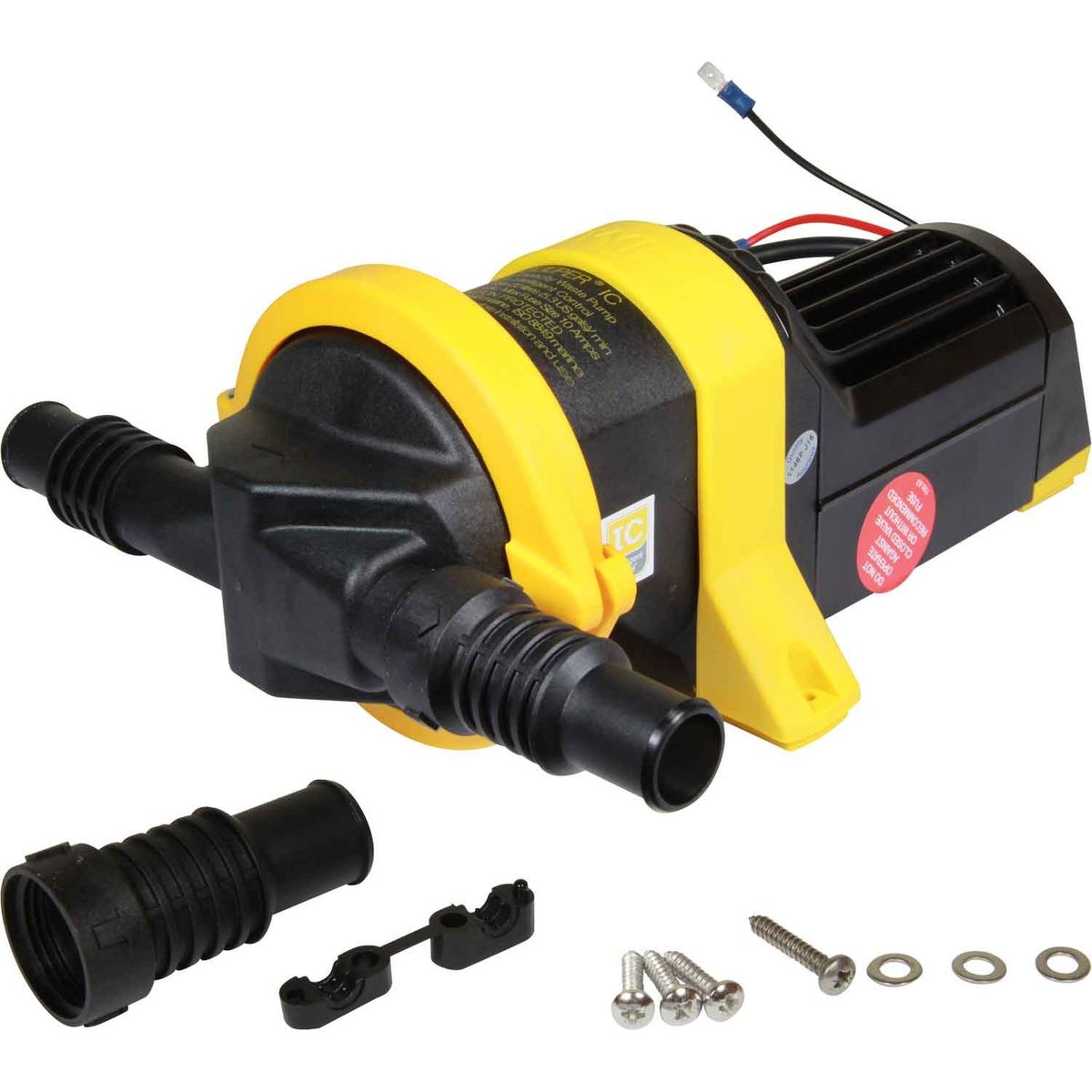 Whale Gulper IC Diaphragm Grey Waste Pump (12V / 19LPM / 19-25mm Hose) W-BP2082B
