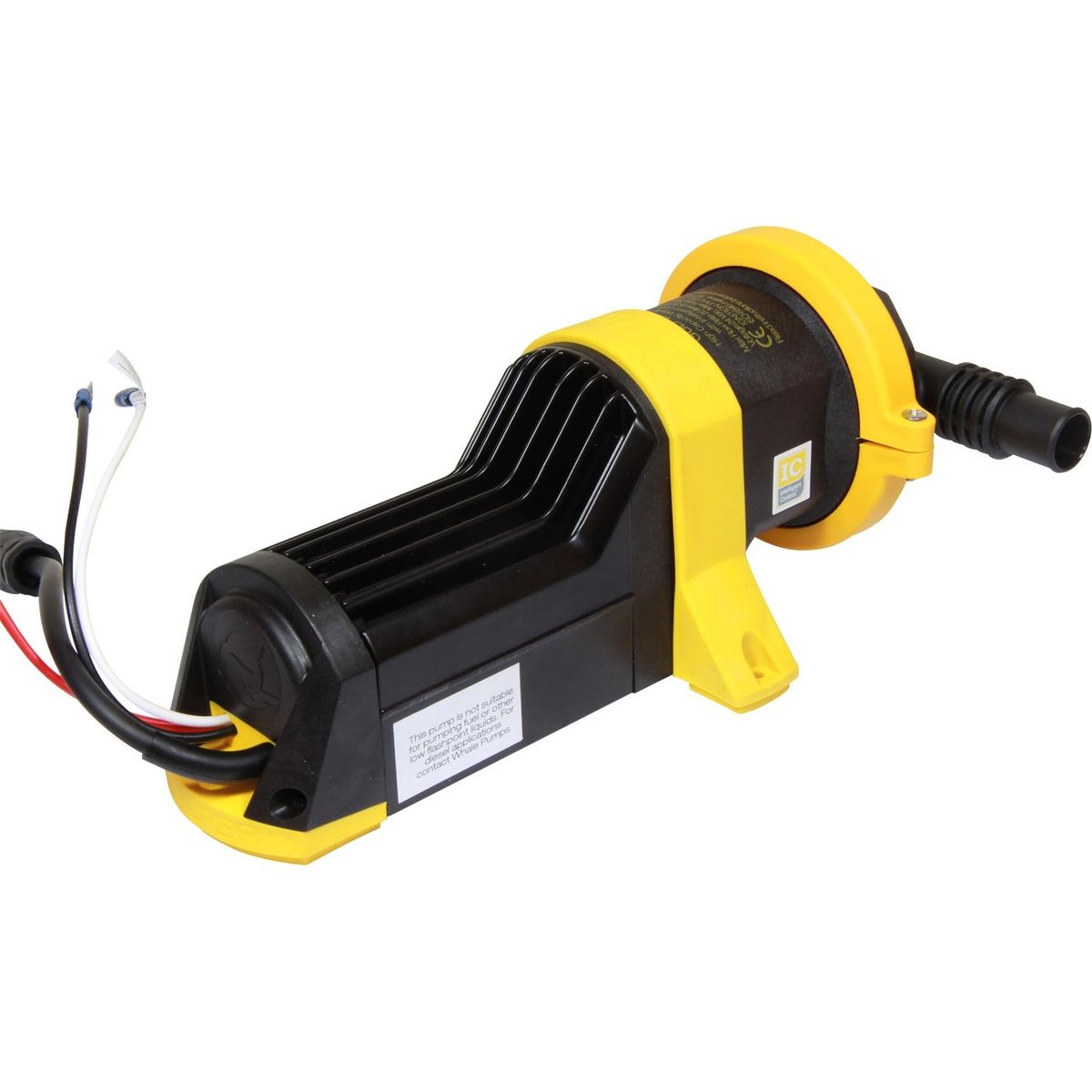 Whale Gulper IC Diaphragm Grey Waste Pump (24V / 19LPM / 19-25mm Hose) W-BP2084B