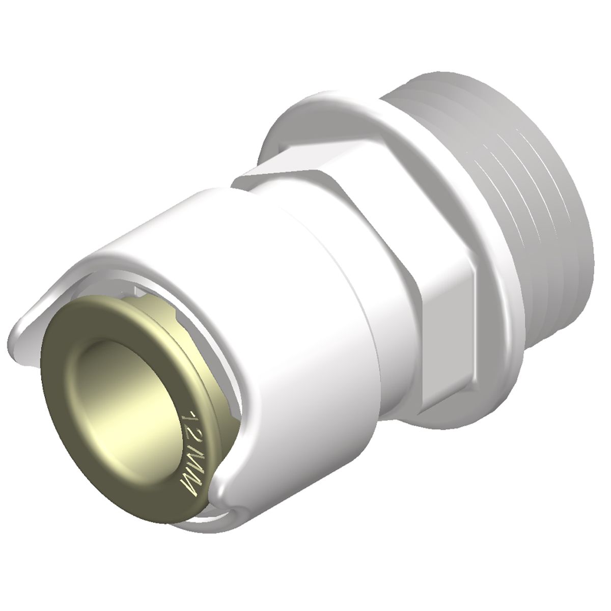 Whale Male Adaptor (1/2" BSP - 12mm) W-WU1214B