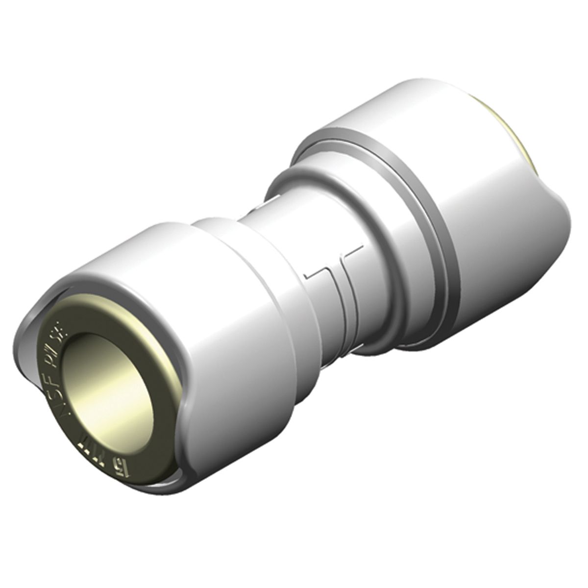 Whale Equal Straight Connector (15mm) W-WX1504B