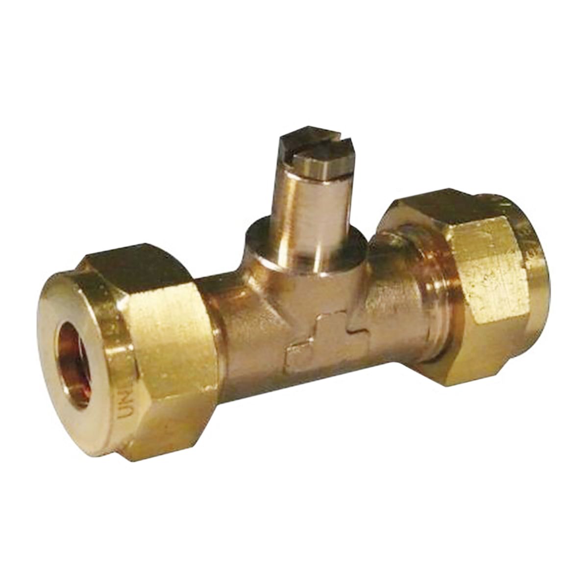 AG Gas Test Point Union Fitting (1/4" OD Pipe) W3X