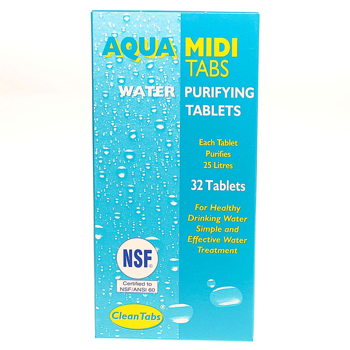 AquaTabs Midi Tabs Water Purifying Tablets (Box of 32) WF-022