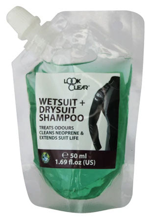 Look Clear Wetsuit and Drysuit Shampoo 50ml - waterworldsports.co.uk