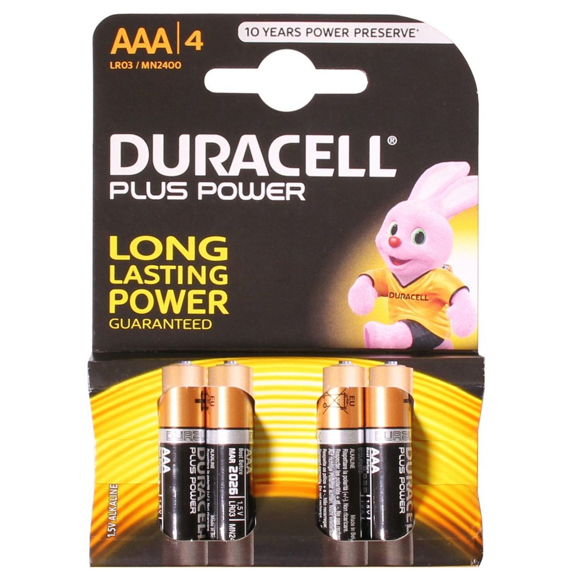 Duracell AAA Battery (x4) Y6850/AAA