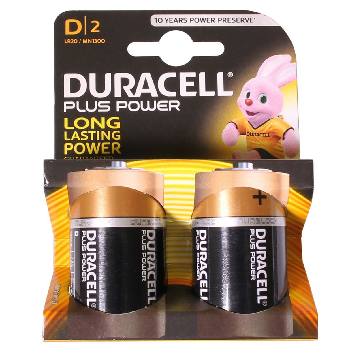 Duracell D Battery (x2) Y6850/D