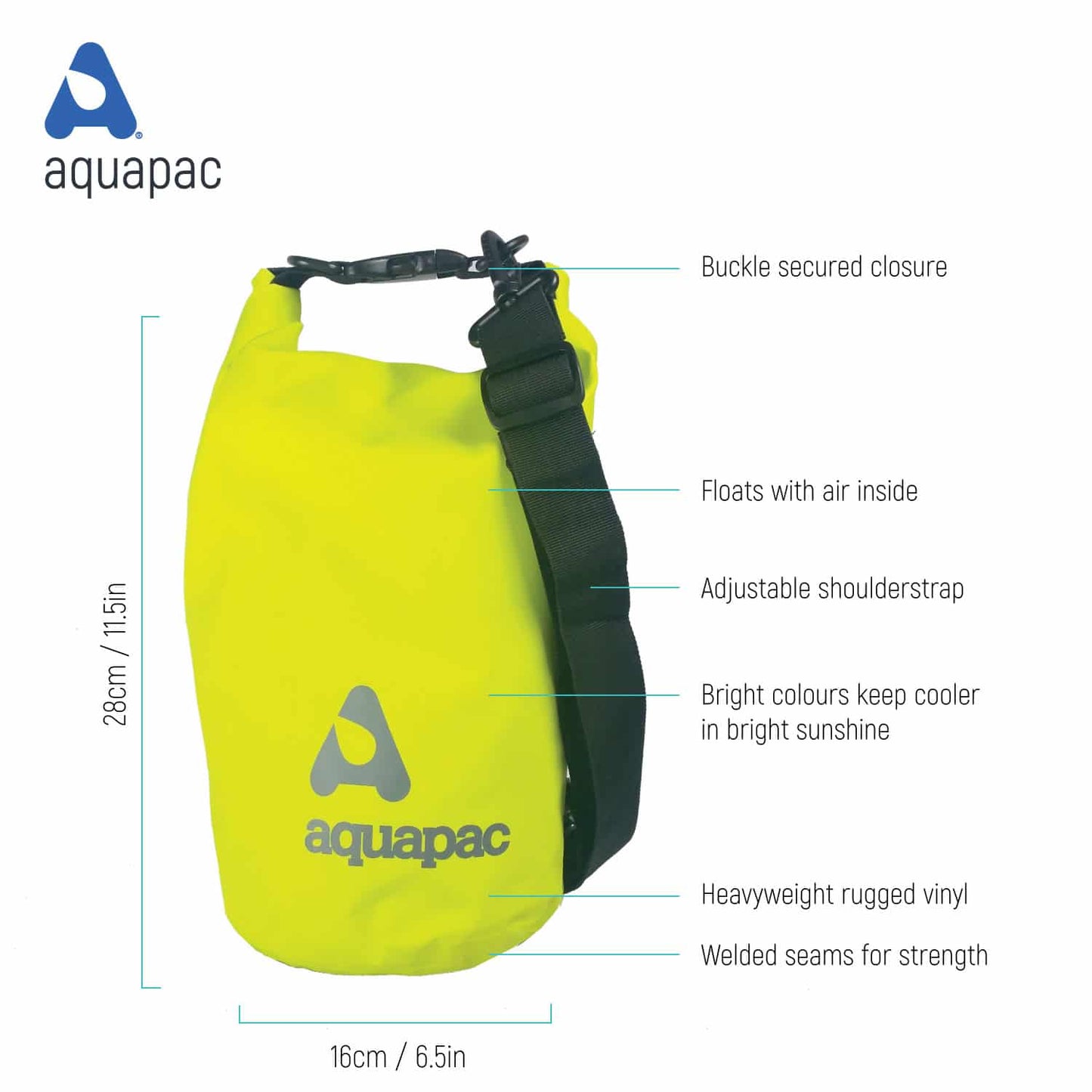 Aquapac Drybag 7L - waterworldsports.co.uk