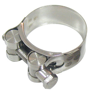 (MOQ OF 10) Nuova Rade Heavy-Duty Hose Clamp INOX 316, Band 24mm, diam. 68-73mm (10290)