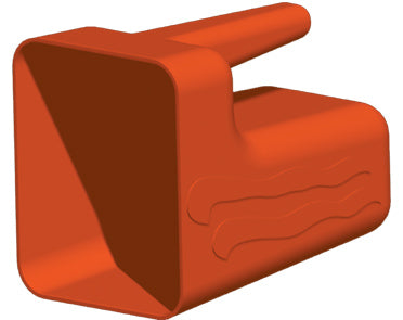 Lalizas Bailer for water removing, 2,5lt, 158x128x215mm, orange