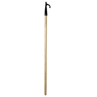 Lalizas Floating Hook w/ 1-End, Pine, Ø30mm L.180cm, Black