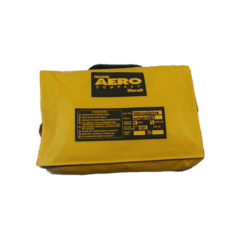 Lalizas REVERE AERO COMPACT Liferaft, with canopy, 2prs (290178)