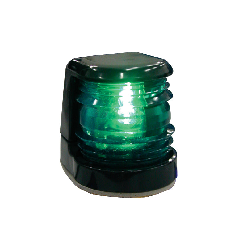 FAROS 7 Starboard Light 112,5°, Deck mounted, with black housing