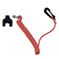 Lalizas Set of Kill Switch Key w/Coil Lanyard for Omc Eng.