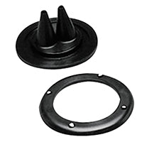 Lalizas Cable Boot Splited w/Screwed Ring, Ø115mm, cut-out Ø105mm, Black