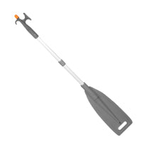 Lalizas Paddle Telesc. w/Double Hook, Ø30mm L156-203cm, Grey