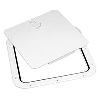 Lalizas Inspection Hatch w/Removable Cover, White, 380x380mm