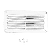 Lalizas Ventilation Shaft Grilles Cover, 206x105,4x16mm, White