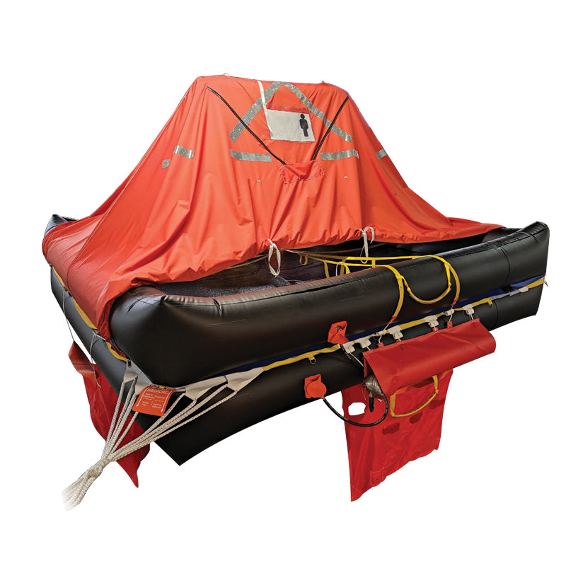 ARIMAR Liferaft SOLAS DEEP SEA II,TOB,6 prs,flat pack (A)