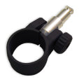 Lalizas Oars lock with metal pin,Ø35,black