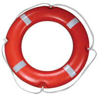 Lalizas Lifebuoy Ring SOLAS/MED-MER, w/Retroreflective Tape,Ø73cm, 4Kg (70110)