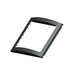 Lalizas Switch Panel Frame, single, L 9.5cm W 10cm, black