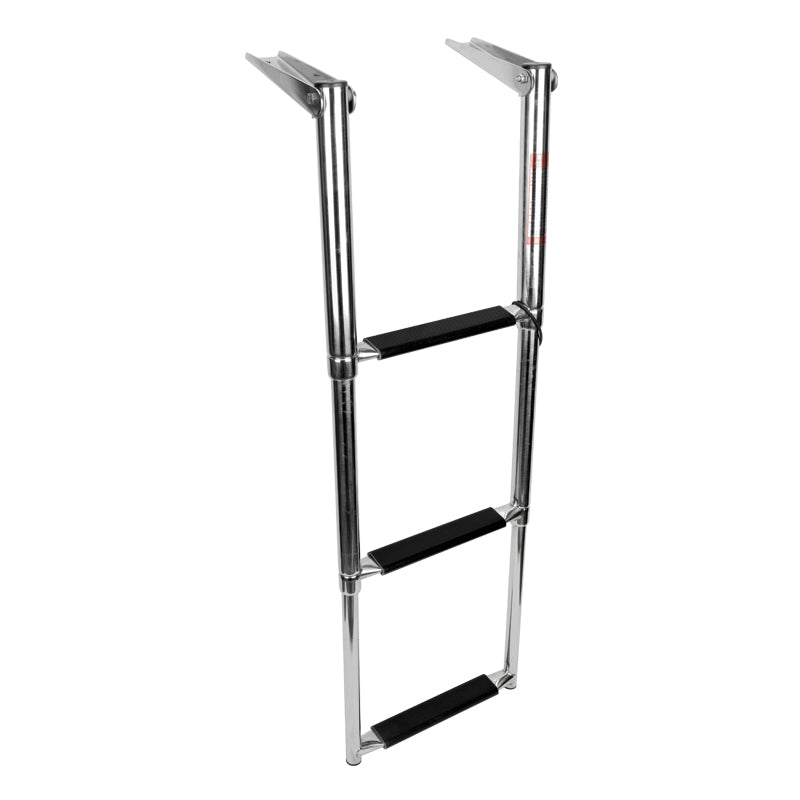 Lalizas Telescopic Ladder, 3 steps, Inox 316, L875xW290mm