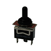Lalizas Toggle Switch, ON-OFF-MON (3 Positions), 3 Pins, 12V/24V (70958)