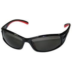 Lalizas Sunglasses, TR90, Polarized 1.10mm, Black-Red