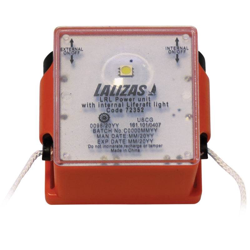 Lalizas LRL Power Unit with Internal Liferaft Light, SOLAS/MED/USCG (72352)