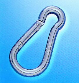 Lalizas Snap hook, Inox 316, Diam. 8mm