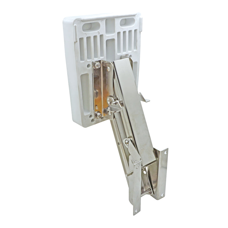 Lalizas Outboard Bracket, Adjustable, w/plastic pad, Inox 316, for engines up to 20kg/8HP (99493)