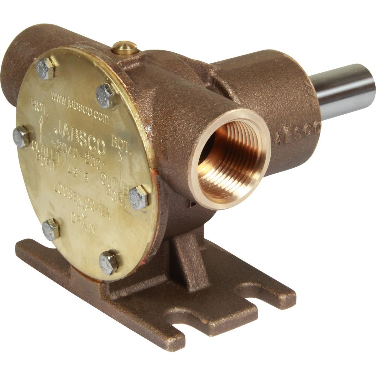 Jabsco 52040-2001 Foot Mounted Engine Cooling Pump (3/4" BSP) JAB-52040-2001