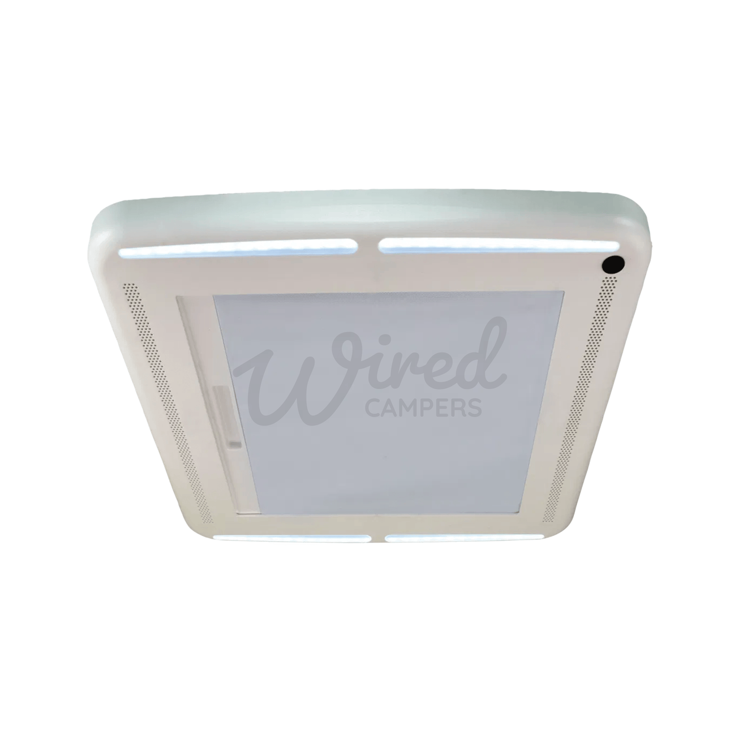 MaxxAir MAXXFAN Deluxe Remote Controlled Automatic Roof Fan Vent - Smoked Lid