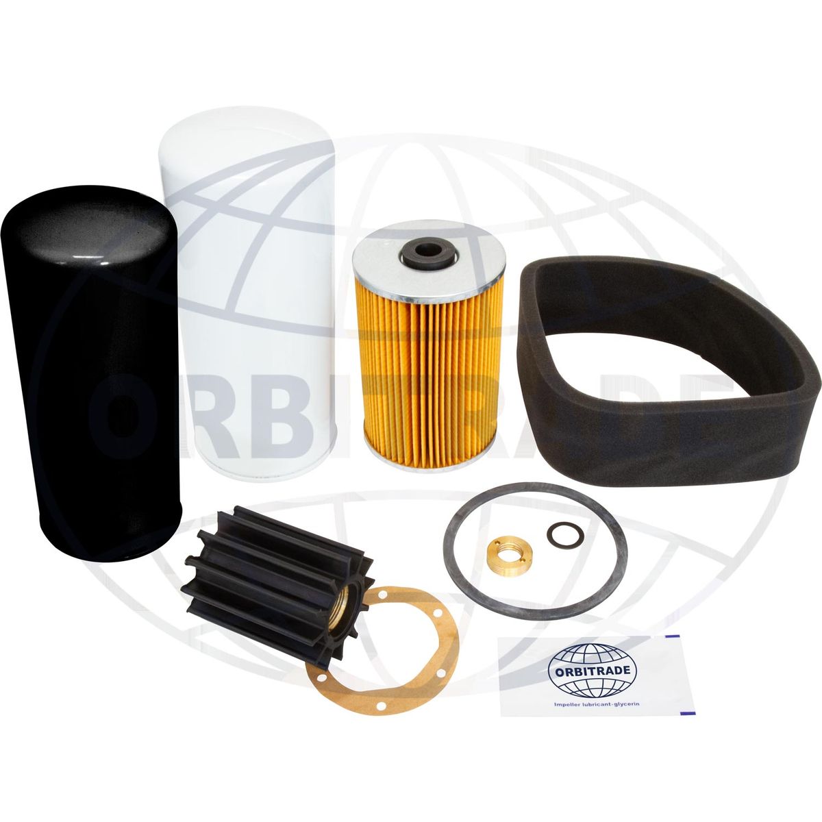 Orbitrade 8-10095 Service Kit for Yanmar Engines 6LYA, 6LY2A & 6LY3 ORB-8-10095
