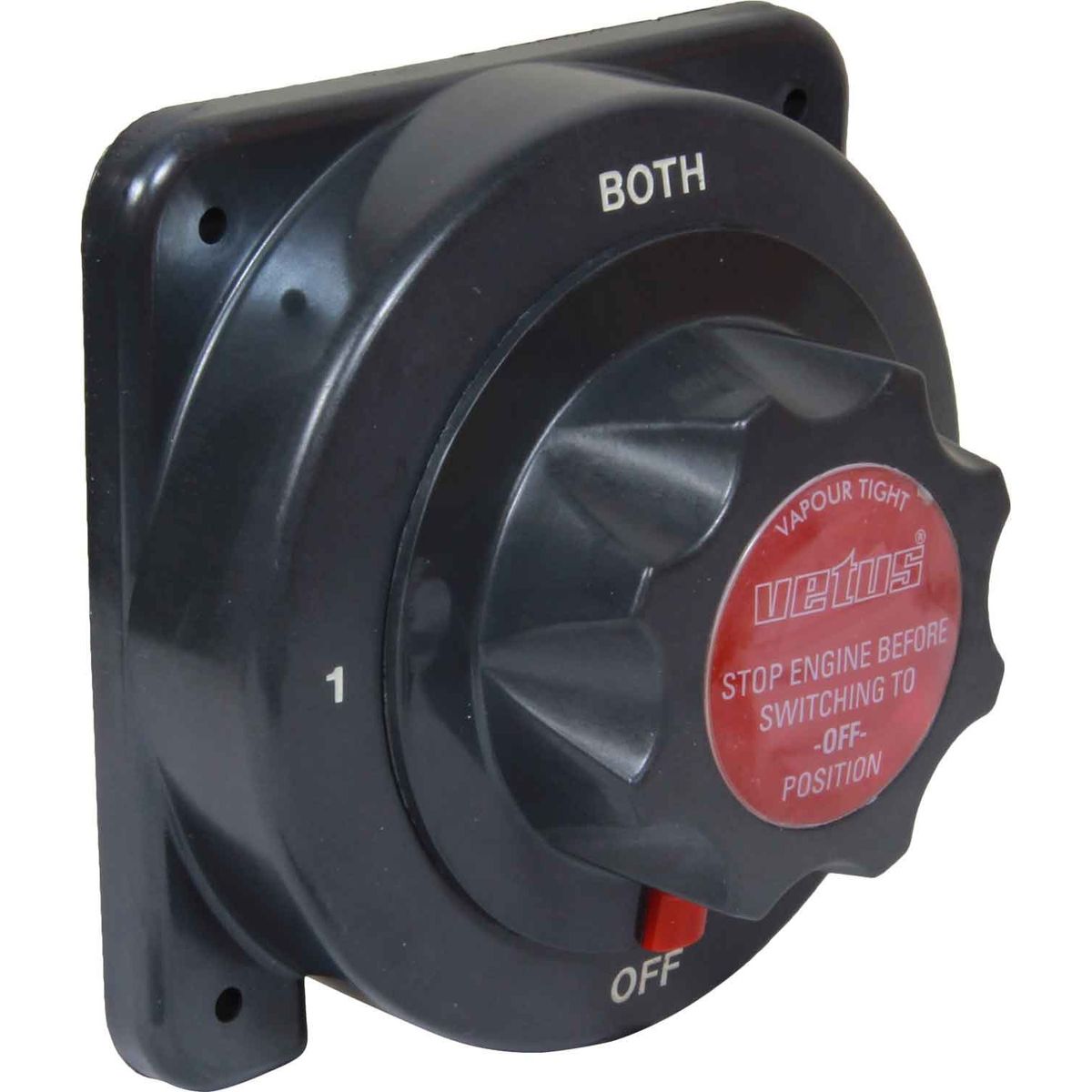Vetus Battery Isolator Changeover Switch 175amp (6V / 12V / 24V / 32V) V-ACCUSCH