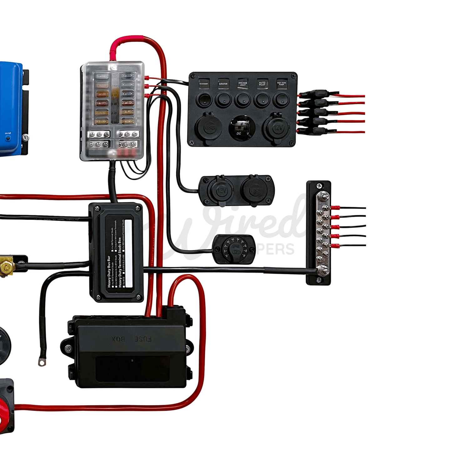 Victron Energy 30A DC/DC High Current 12V Off Grid Camper Van Kit