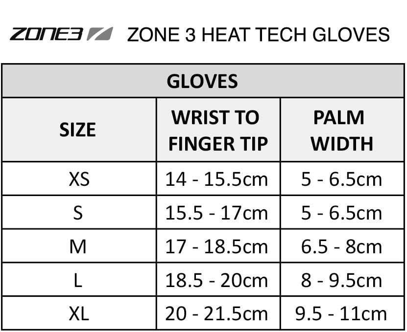 ZONE3 Neoprene Swim Gloves Black/Silver NA18UNSG116/XS (Extra Small)