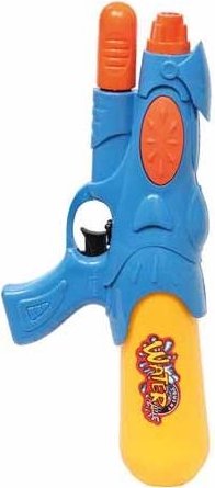 Otterdene Pump & Shoot Water Gun Blue/Yellow (Length 35 cm) - waterworldsports.co.uk