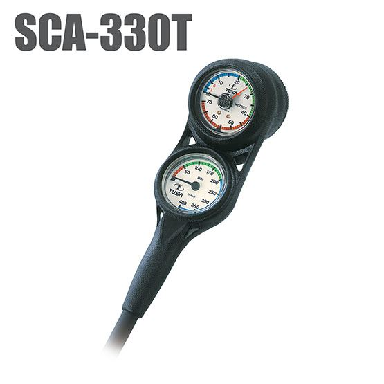 TUSA Pressure and Depth Gauge and Compass - waterworldsports.co.uk