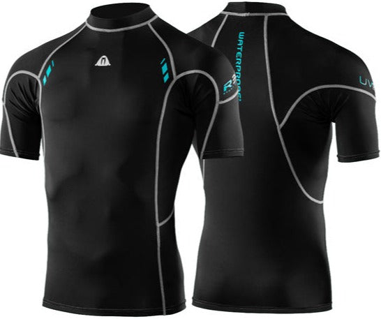 Waterproof R30 Short Sleeve Rashvest (Mens) - waterworldsports.co.uk