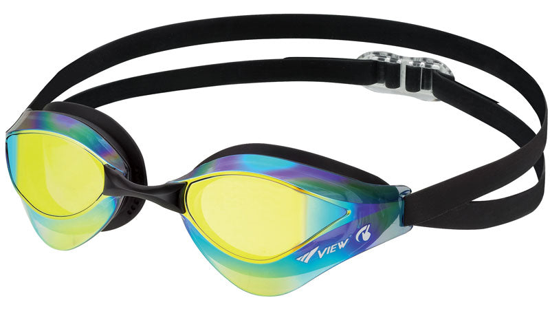 VIEW V230 MIRRORED Blade Orca SWIPE Swimming Goggle - waterworldsports.co.uk