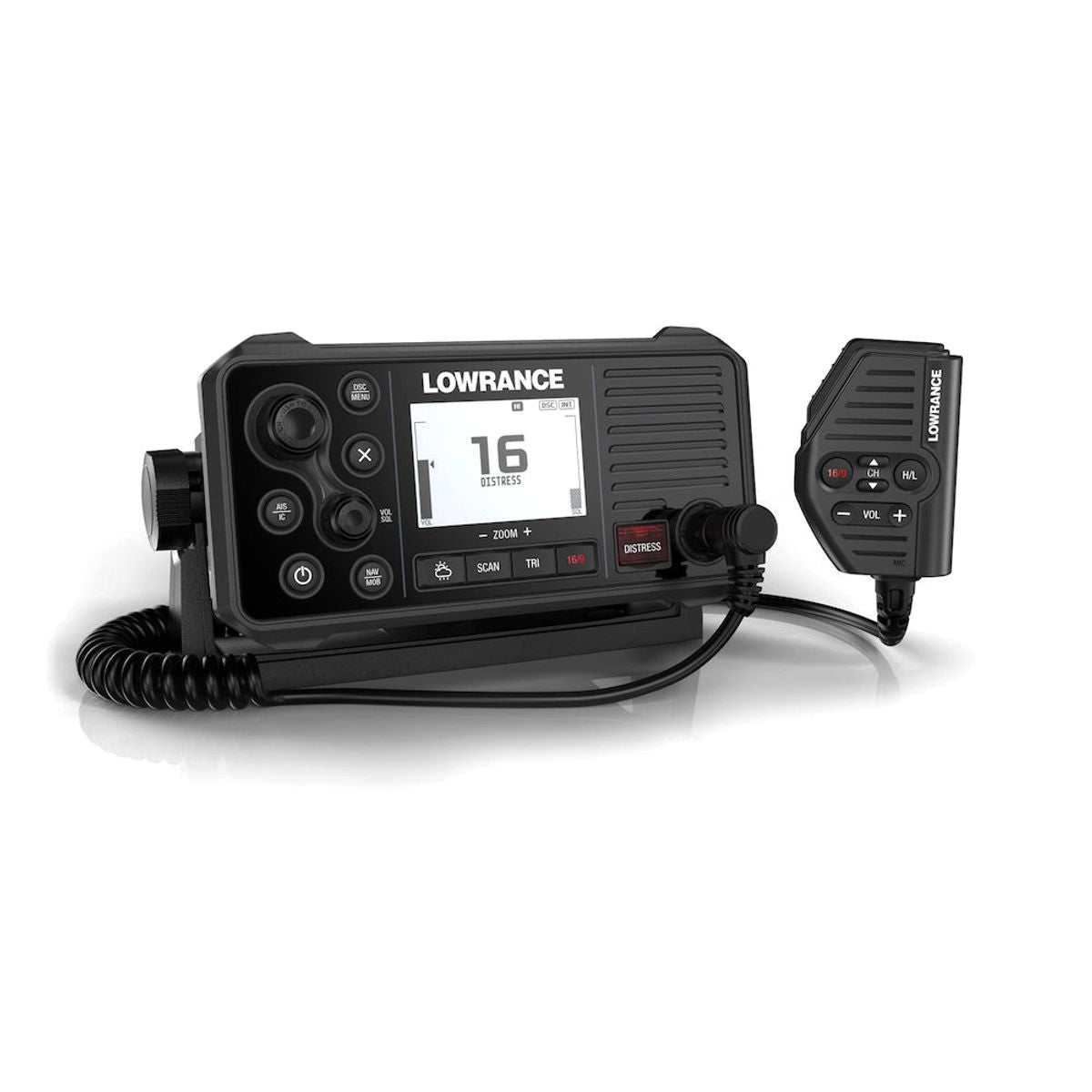 Lowrance Link-9 VHF Marine Radio with Built-In DSC, AIS Receiver & GPS