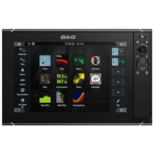 B&G Zeus 3S Chartplotter and HALO20+ Bundle (12")