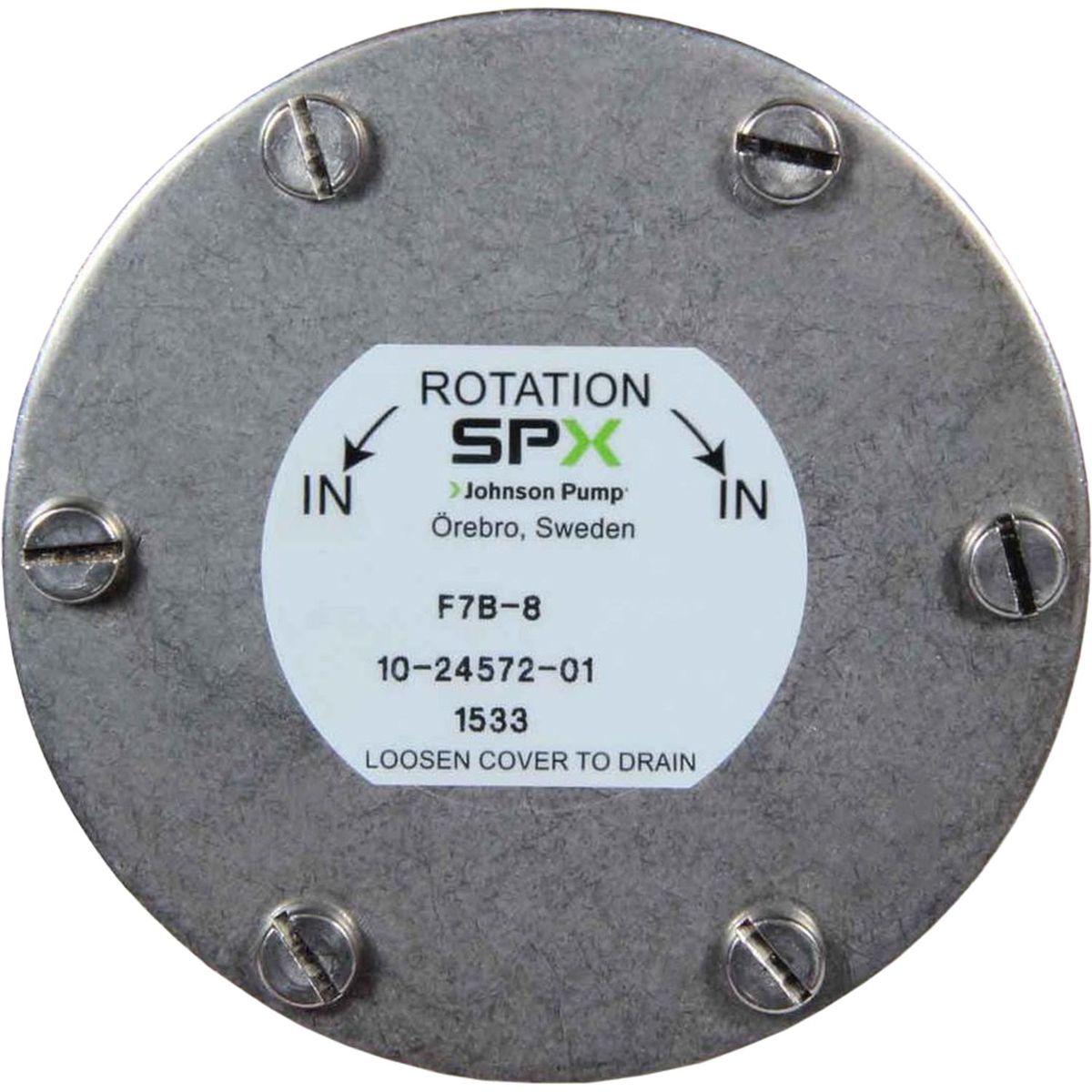 Johnson End Cover Plate 01-46648-3 for Johnson Engine Cooling Pump 01-46648-3