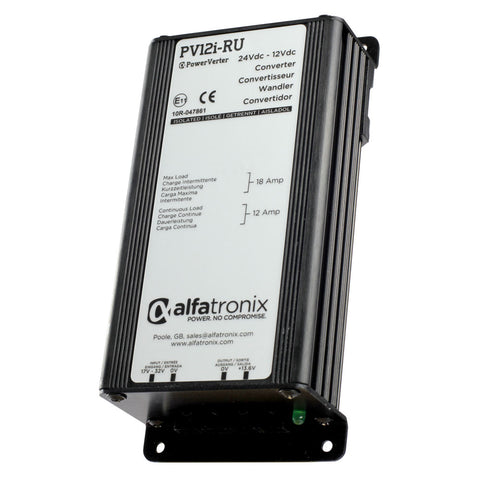 Alfatronix Powerverter IP65 Isolated 24-12VDC Converter - 144W (12A)