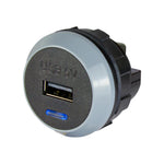 Alfatronix Powerverter Single USB Power Outlet - Rear Fit - 2.1A