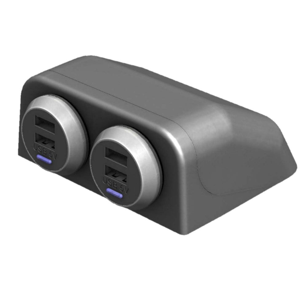 (CLEARANCE ITEM) Alfatronix USB-TPOD Table mounting pod for USB Chargers