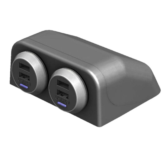 (CLEARANCE ITEM) Alfatronix USB-TPOD Table mounting pod for USB Chargers